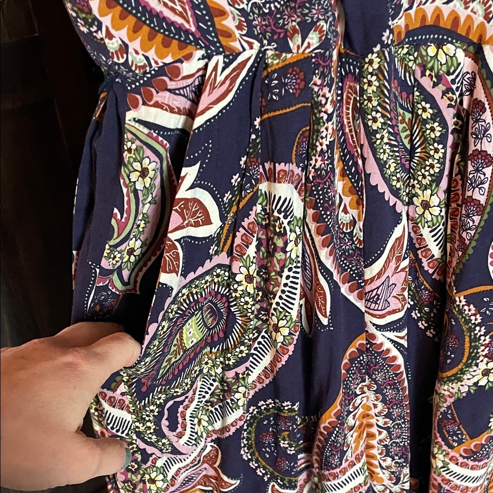 Soieblu Multicolor Paisley Jumpsuit - Picture 4 of 6